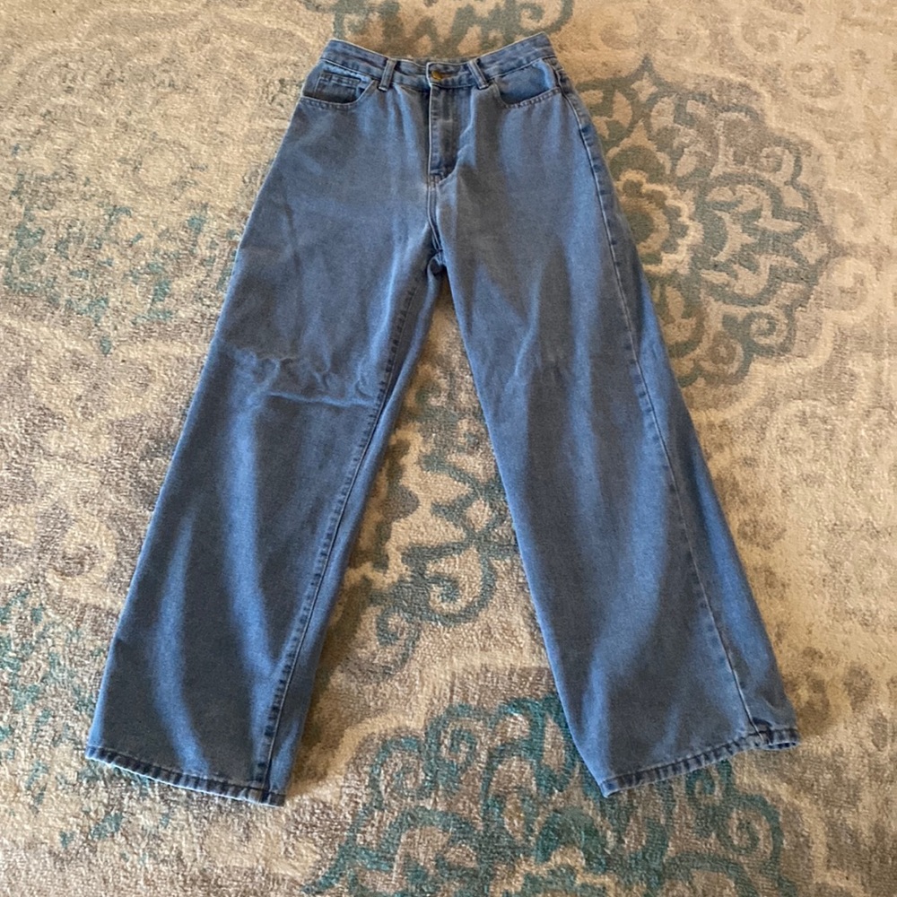 SHEIN Wide Leg Jeans